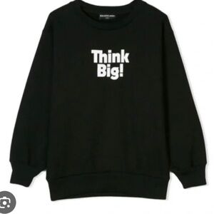 Balenciaga Think Big Crewneck - kids 10